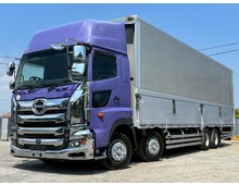 E13Cエンジン マニュアル7速 17プロフィア 低床4軸 積載12.8トン