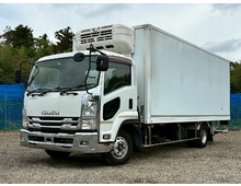 格納パワーゲート付 冷凍バン 6200ワイド 縞板床 ジョルダー/ジョロダー4列 リーフサス 東プレ低温-30℃設定 メッキパーツ アルミホイール いすゞ フォワード