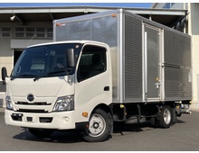  R4年 日野デュトロ 格納ゲート付アルミバン ワイドロング サイド扉 オートマ R9年3月迄車検付き
