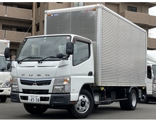 【近日入庫予定】 H29年 三菱キャンター 跳上ゲート付アルミバン 標準ロングシフト5速MT R8年7月迄車検付