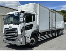 R3年 菱重サブエンジン搭載 3軸1デフ 冷凍バン キーストン ジョルダー4列 リアエアサス サイド扉観音開き アルミホイール エスコット UDクオン