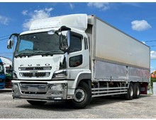 【近日入庫】高床3軸 マニュアル7速 パネルウイング 荷台高248㎝ 三菱ふそう 積載13.9トン