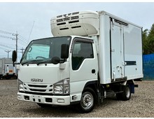 ₋５℃確認 5トン未満 中温 チルド 10尺ショート 冷凍車 オートマ いすゞエルフ 積載1.5トン 