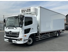 【ミッション・クラッチ修理中】希少な増増トン！ 日野レンジャー 格納パワーゲート付 7200ワイド 東プレ冷蔵冷凍バン 低温設定 リアエアサス 240高馬力 アルミ縞床 6MT