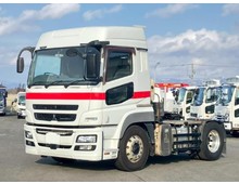 【近日入庫予定】 H27年 トラクターヘッド 第５輪荷重11.5ｔ ハイルーフ リアエアサス イノマット ふそうスーパーグレート アルミホイール 車検付き