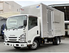 【近日入庫予定】 新免許対応（5ｔ未満） H31年 アルミバン 標準ロング 内高215cm サイド扉 5MT いすゞエルフ R9年2月まで車検付