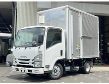 H30年 アルミバン 標準ショート 11尺 サイド扉 走行9.1万㎞ 内高221cm 6MT 車検付き いすゞエルフ