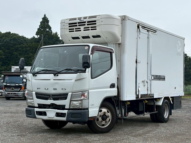 【近日入庫】-19℃確認 車検付き 標準キャブ ロングボデー 東プレ製 三菱キャンター 冷凍バン サイド扉 マニュアル5速 積載2トン
