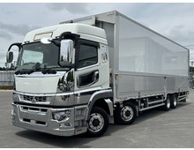 【近日入庫予定】 R3年 4軸パネルウイング ハイルーフ リアエアサス メッキパーツ アルミホイール シフトパイロット ふそうスーパーグレート
