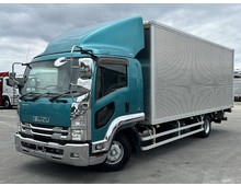 【近日入庫予定】 H27年 フォワード アルミバン ワイド幅 跳上パワーゲート リーフサス 積載3.2t 車検付 