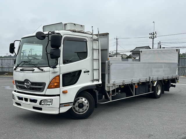 H28年 日野レンジャー 平アルミブロック 跳上パワーゲート付き 6200セミワイド 240高馬力 2.85トン積載 アルミホイール リアエアサス 6MT