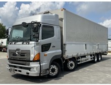 【近日入庫予定】 H28年 プロフィア アルミウイング エアジョルダー4列 4軸低床 ハイルーフ リアエアサス アルミホイール 