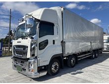 【先行案内】【近日入庫予定】 R4年 ギガ ハイルーフ 4軸2デフ アルミウイング 7MT リアエアサス 車検付 床鉄板 アルミホイール