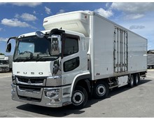 【近日入庫予定】 H30年 4軸低床 冷凍バン 菱重サブエンジン搭載 床キーストン ジョルダー4列 サイド観音 リアエアサス シフトパイロット ふそうスーパーグレート