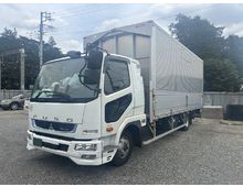 【先行案内】【近日入庫予定】 R2年 ふそうファイター 跳上パワーゲート付き アルミウイング 6200ワイド 板バネ 6速マニュアル 8月まで車検付