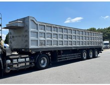 車検付き スクラップ 3軸トレーラー シングル引き D尺 