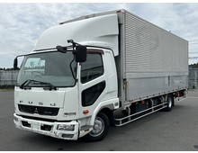 H26年 7200ワイド アルミウイング 内高250cm 板バネ 240高馬力 6速マニュアル ふそうファイター