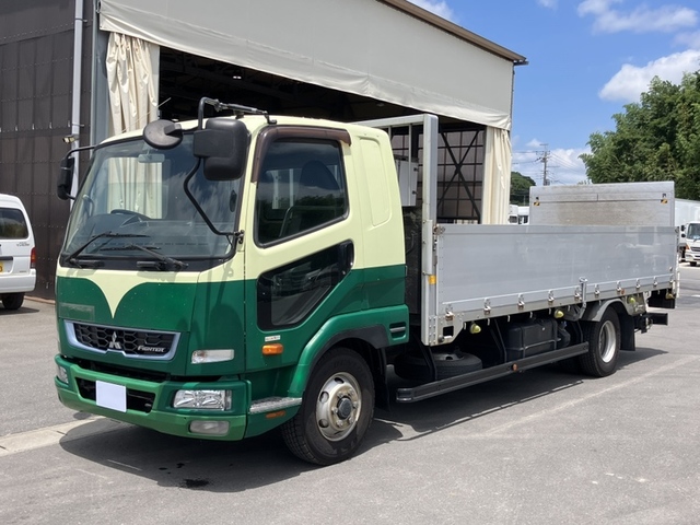 中古 【253万円】三菱ふそう 平ボディー 4トン(中型) H30年 2KG-FK61F