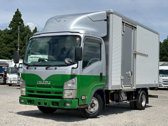 【近日入庫】車検付き 標準キャブ ロングボデー 左サイド扉 マニュアル5速 いすゞエルフ 積載2トン