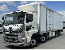 H30年 サーモキング製サブエンジン 4軸低床 冷凍バン 床キーストン ジョルダー4列 サイド観音 リアエアサス 7速マニュアル 日野プロフィア