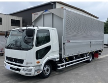 【近日入庫予定】 【未使用】 R7年 跳上パワーゲート付き アルミウイング 6200ワイド リアエアサス 6速マニュアル ふそうファイター 車検付き