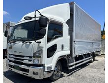 【先行案内】【近日入庫予定】R1年 格納パワーゲート アルミウイング リアエアサス ワイド幅 240馬力 いすゞ フォワード車検付