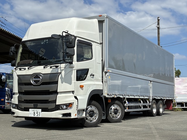 大型四軸低床ウイング車　リアエアサス　14000kg積載　【事業ナンバー登録可】