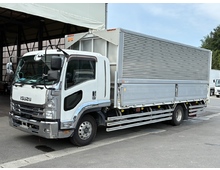 【近日入庫予定】 R2年 増トン 跳上パワーゲート付き 新免許対応（11ｔ未満） アルミウイング 6200ワイド 240高馬力 板バネ アルミホイール スムーサー いすゞフォワード