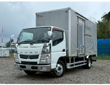 フルタイム4WD 5トン未満 アルミバン 左サイド扉 オートマ2ペダル 