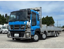 車検付き 低床４軸 平アルミブロック エアサス いすゞギガ 積載14.4トン