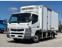 【近日入庫】-12℃確認 車検付き 格納パワーゲート菱重低温 三菱キャンター 積載２トン