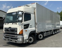 【近日入庫予定】 H26年 プロフィア 4軸アルミウイング エアジョルダー4列 ハイルーフ リアエアサス アルミホイール プロシフト