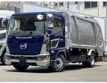 【近日入庫予定】 H30年 日野17レンジャー 塵芥車 新明和製プレス式パッカー 10.2立米 低騒音 ペーパー仕様 連続スイッチ付き 汚水タンク付き シフト6速MT 車検付き