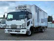 いすゞフォワード 冷凍バン 東プレ 低温設定 ２エバ システムフロア ワイド幅 リヤエアサス マニュアル６速
