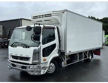  H29年 菱重低温 冷凍バン 床システムフロア 6200ワイド リアエアサス 観音3枚扉 車検付き 6速マニュアル ふそうファイター