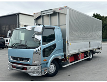 R2年 格納パワーゲート付き アルミウイング 6200ワイド リアエアサス 6速マニュアル 車検付き ふそうファイター