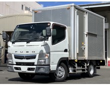 H28年 アルミバン 標準ショート 10尺 リアシャッター扉 サイド扉 床鉄板 5速マニュアル ふそうキャンター