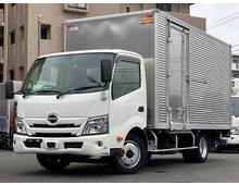 【近日入庫予定】 R3年 かぶせパワーゲート付き アルミバン ワイドロング 内高212cm サイド扉 6速マニュアル 日野デュトロ